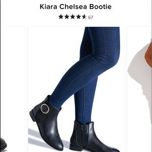 ShoeDazzle Kiara Chelsea Bootie